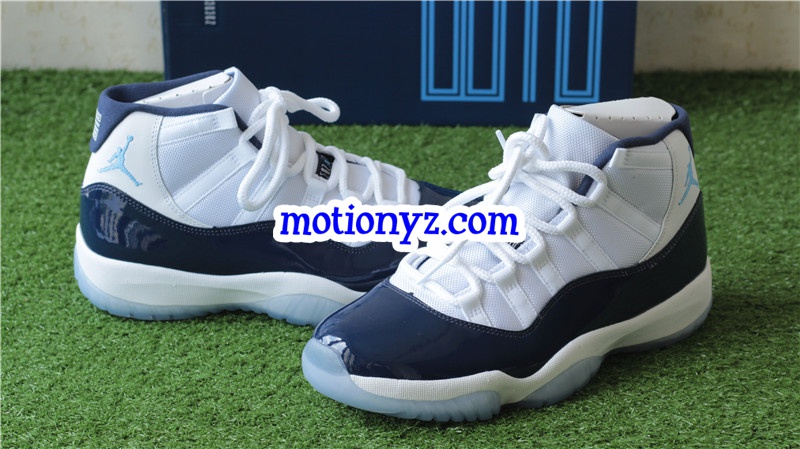 Authentic Air Jordan 11 Midnight Navy Blue